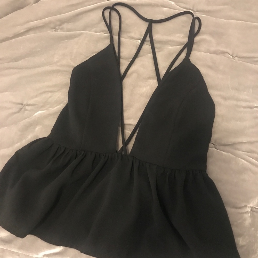 Black Going Out Top